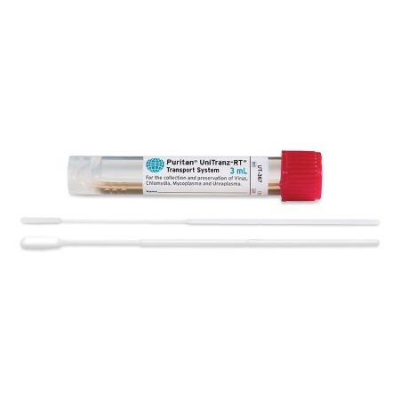 SWAB, FLOCK UNITRANZ-RT ELONGATED/ULTRAFINE (50VL/BX6BX/CS)