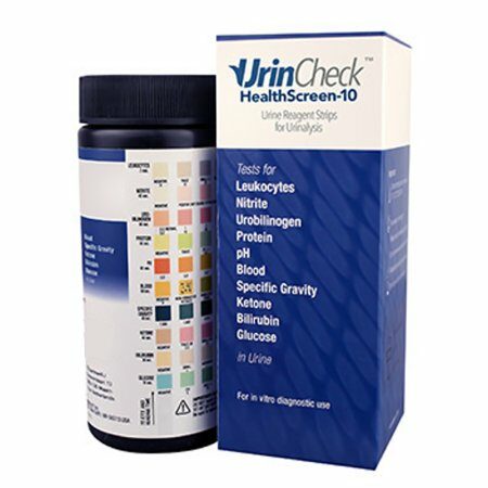 TEST STRIP, URINALYSIS HEALTHSCREEN (100/BT)