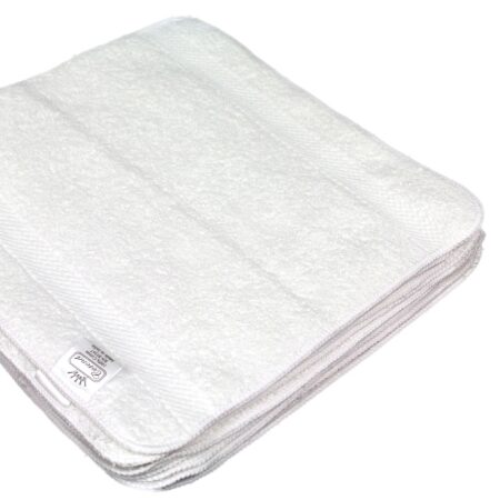 WASHCLOTH, ELEGENCE 1.5LB WHT 12"X12" (12/DZ)
