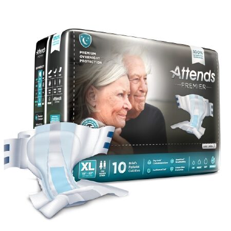 BRIEF, ATTENDS PREMIER XLG (10/BG 4BG/CS)