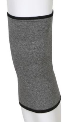 KNEE SLEEVE, COMPRESSION IMAK ARTHRITIS SOFT BLK/GRY XLG