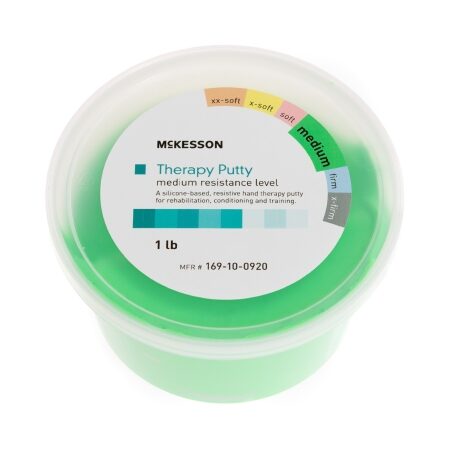 PUTTY, THERAPY MED GRN 1LB