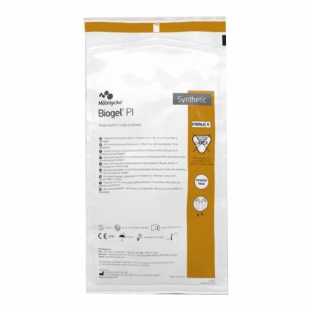 GLOVE, SURG PLYISO 8.0 STR2 SMTH (50PR/BX 4BX/CS)