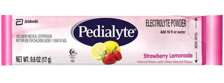 PEDIALYTE, PDR STRAWBERRY LEMONADE 17GM (6/PK 6PK/CS)