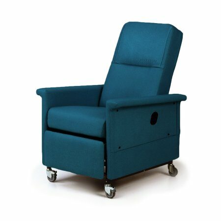 RECLINER, MANUAL COLONIAL BLU 300LB CAP