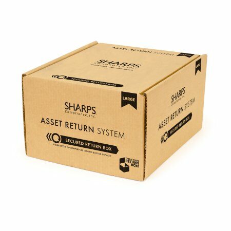 BOX, RETURN ASSET PUMP NOT PREPAID LG (8/CS)