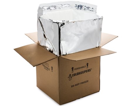 LINER, SHIPPING EXTREME INSULATED 10"X10"X10" (20/CS)