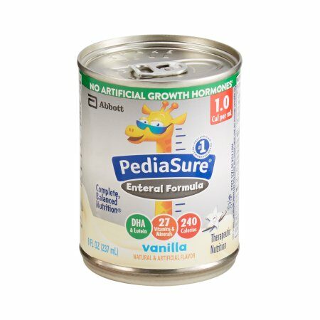 PEDIASURE, ENTERAL RTF VAN 1.0CAL 8OZ (24/CS)