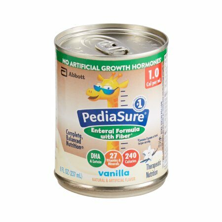 PEDIASURE, ENTERAL FORMULA W/FIBER 8OZ (24/CS)