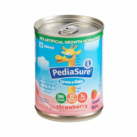 PEDIASURE, RTD STRWBRY 8OZ (24/CS)
