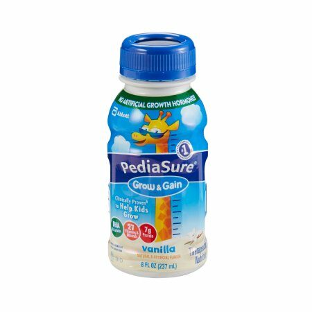PEDIASURE, VAN BTL 8OZ (24/CS)