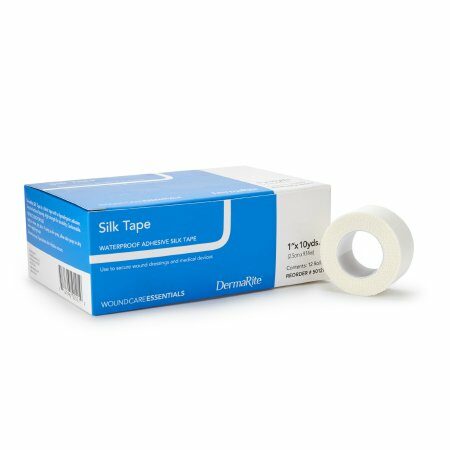 TAPE, SILK ADH WATERPROOF 1"X10YDS (12RL/BX)