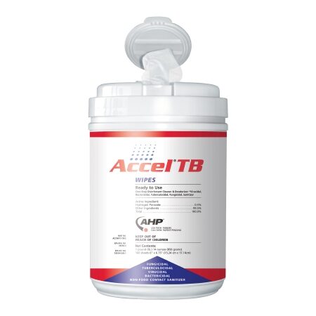 WIPE, CLNR/DISINF ACCELL TB SURFACE (160CT 12CT/CS)