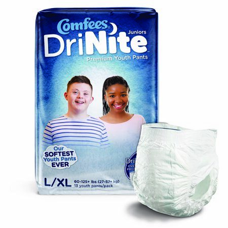 PANTS, YOUTH COMFEES LG/XLG (13/BG 4BG/CS)