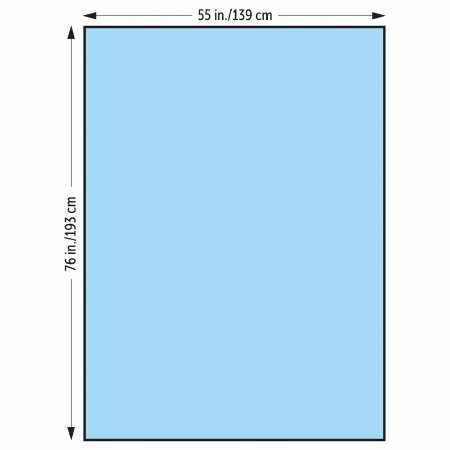 DRAPE, SURG STR LG 76"X55" (32/CS)
