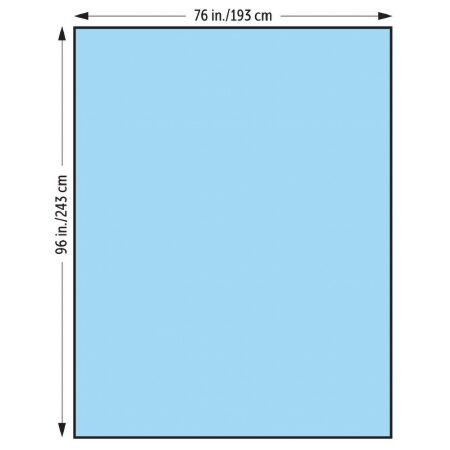 DRAPE, SURG STR XLG 76"X96" (24/CS)