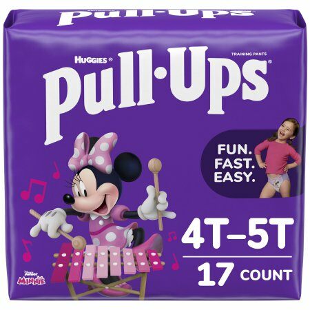 PANTS, TRAINING PULL-UPS LEARNING DESIGN GIRL 4T-5T (17/PK 4