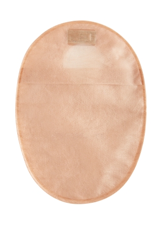 POUCH, OST NATURA 2PC CLSD W/OFILTER STD 8" 38MM (30/BX)
