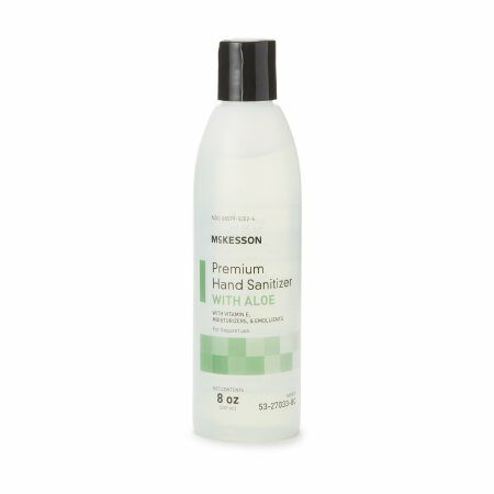 SANITIZER, HAND ALOE 8OZ (48/CS)