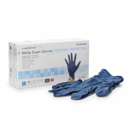 GLOVE, EXAM NTRL LG N/S CHEMO 6.8C (100/BX 10BX/CS)