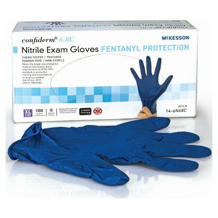 GLOVE, EXAM NTRL XL N/S CHEMO 6.8C (100/BX 10BX/CS)