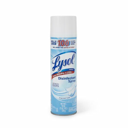 DISINFECTANT, LYSOL SPRAY CRISP LINEN SCENT 19OZ (12CS)