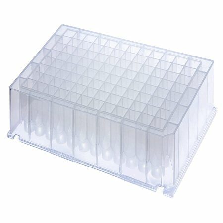 PLATE, 96 DEEP WELL PLAS V-BOTTOM KING FISHER (50/PK)
