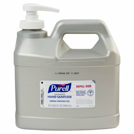SANITIZER, HAND REFILL PURELL ADV GRN CERT 64FL OZ (4/CS)