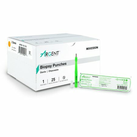 PUNCH, BIOPSY DISP STR 2.5MM (25/BX 4BX/CS)