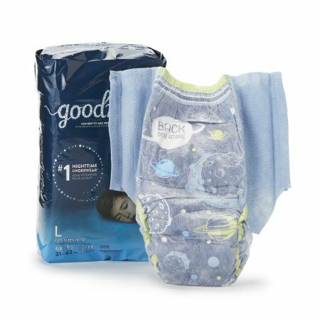 PANTS, INCONT GOODNITES BOYS YTH LG SZ5 (11/PK 4PK/CS)