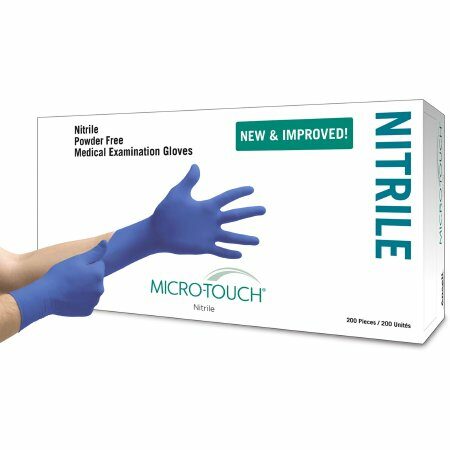 GLOVE, EXAM NITRL MED N/S CHEMO (100/BX 10BX/CS)