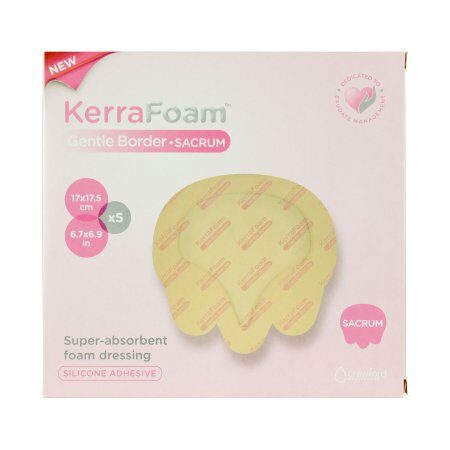 DRESSING, KERRAFOAM SACRAL SM (5/CT 5CT/CS)