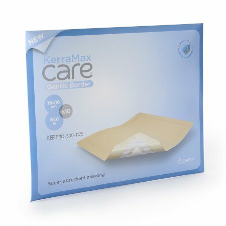 DRESSING, WOUND KERRAMAX CARE 6"X6" (10/CT 13CT/CS)