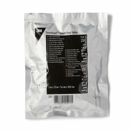 SPLINT, FIBERGLASS PADDED QUICKSTEP 3"X12" (10/CT)