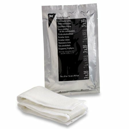 SPLINT, FIBERGLASS PADDED QUICKSTEP 3"X35" (10/CT)
