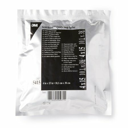 SPLINT, FIBERGLASS PADDED QUICKSTEP 4"X15" (10/CT)