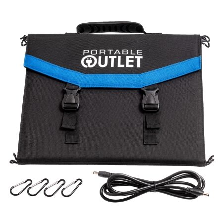 CHARGER, SOLAR PANEL PORTABLE 3-4HOURS 60W (6/CS)