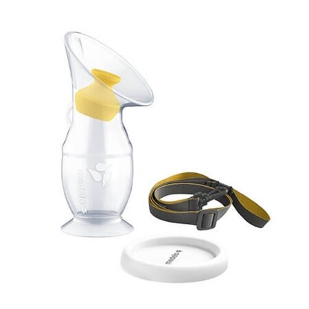 COLLECTOR, BREAST MILK SILICONE MEDELA (4/BX)