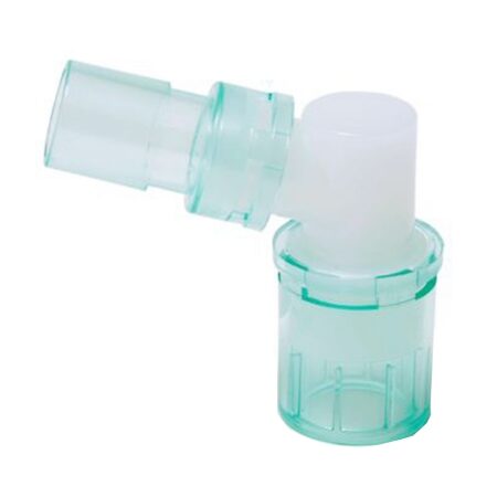 CONNECTOR, AIRWAY ELBOW SWVL DBL 15MM-22MM (120/CS)