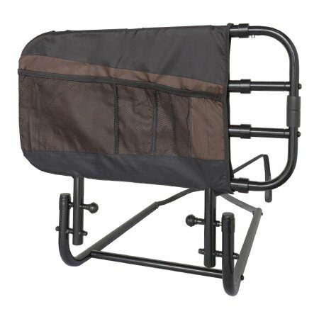RAIL, BED EZ ADJ W/SFTY STRAP UNIV HT (2/CS)