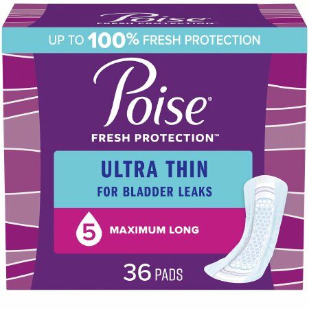 PAD, INCONT POISE ULTRA THIN (36/PK 2PK/CS)