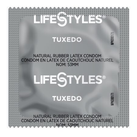 CONDOM, LIFESTYLES TUXEDO LUBRICATED (1008/CS)