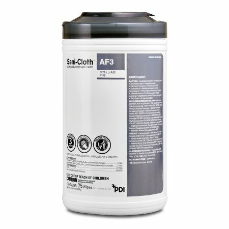 WIPE, GERMICIDAL AF3 SANI-CLOTH DISP XLG (75/CN 6CN/CS)