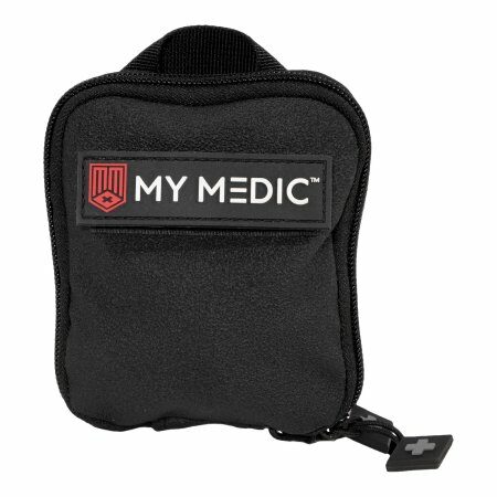 FIRST AID KIT, EVERYDAY CARRY PRO WATERPRF BLK 5.25X4.75X2"