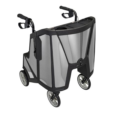 ROLLATOR, TOUR 4WHEEL PURE SLVR