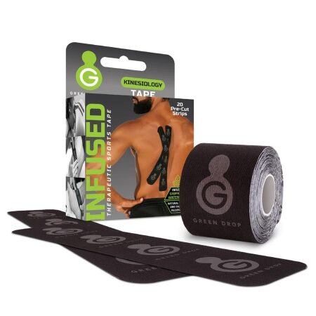 TAPE, KINESIOLOGY INFUSED BLK ONE SIZE FITS ALL (10/BX)