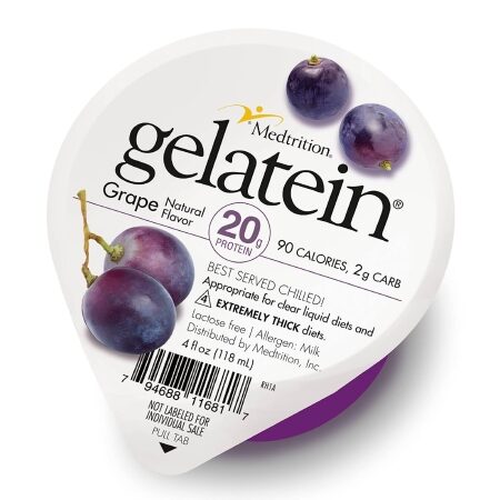 GELATEIN, PROSOURCE HIGH PROTEIN CUP GRAPE 4OZ (36/CS)
