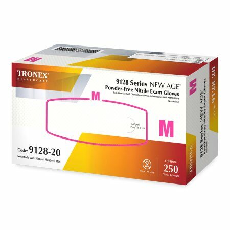GLOVE, EXAM NITRL MED N/S CHEMO (250/BX 10BX/CS)