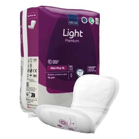 PAD, INCONT ABENA LT PREM ADLTMINI+ 1A (16/PK 16PK/CS)