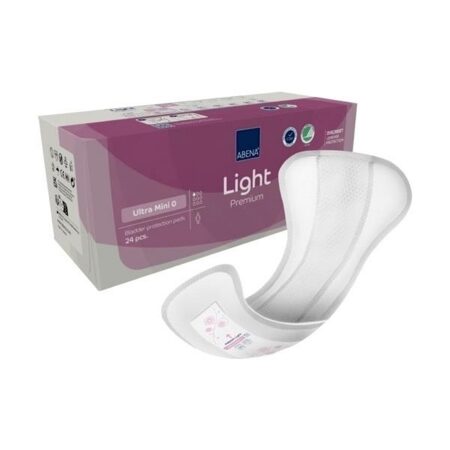 PAD, INCONT ABENA LT PERM ADLTULTRA MINI 0 (24/PK 12PK/CS)